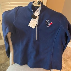 Tommy Bahama Houston Texans half zip sweater men’s large